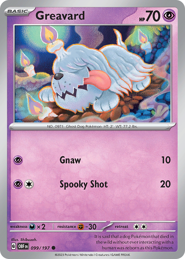 Greavard — illustrated card