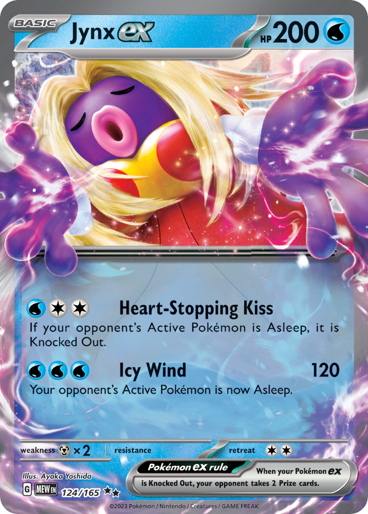 Jynx ex — illustrated card