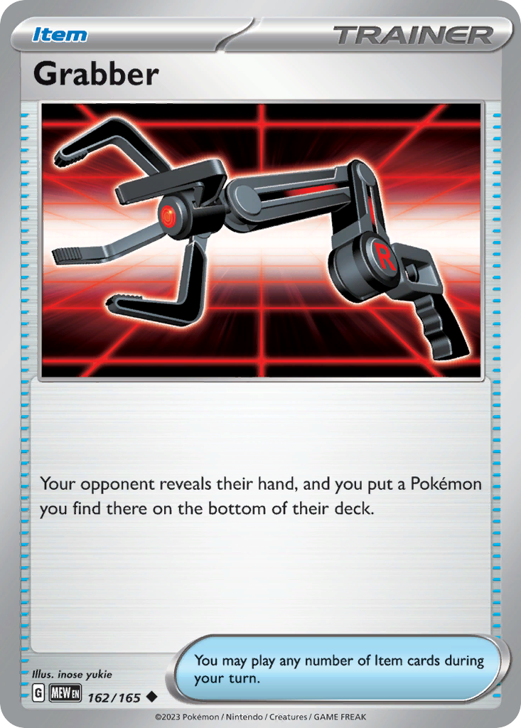 Grabber — illustrated card