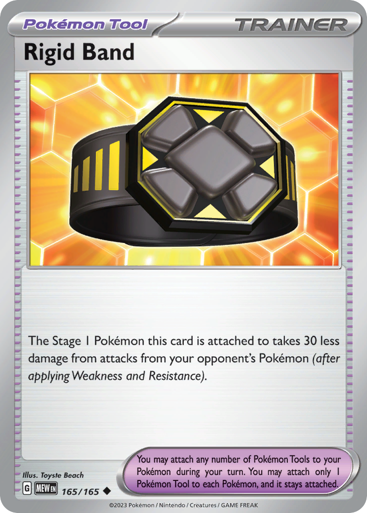 Rigid Band — illustrated card