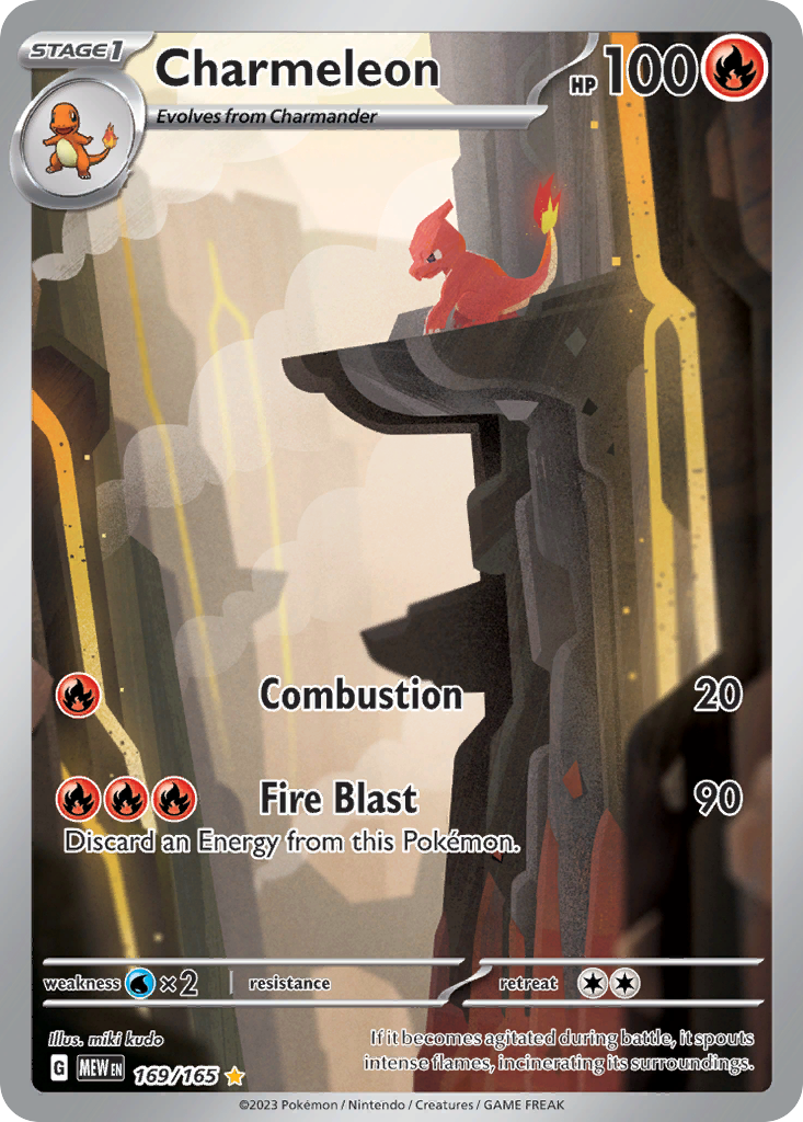 Charmeleon — illustrated card
