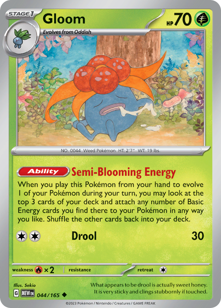 Gloom — illustrated card