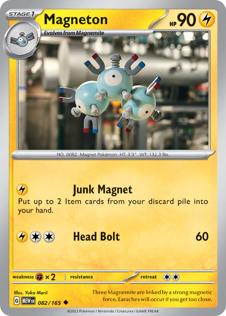 Magneton — illustrated card