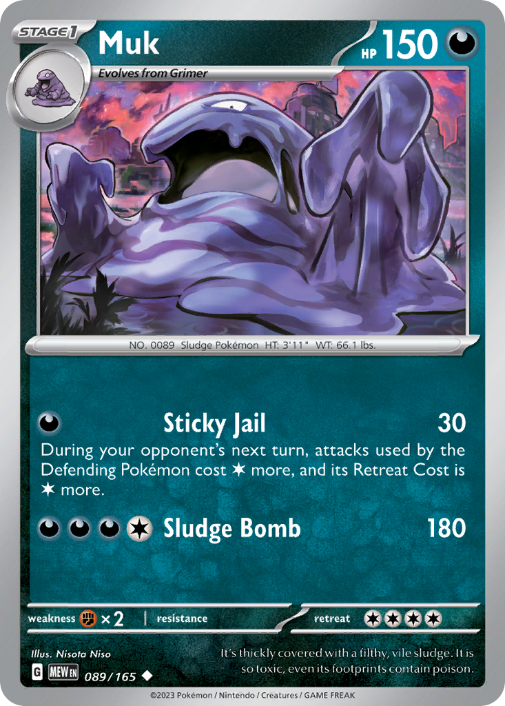Muk — illustrated card