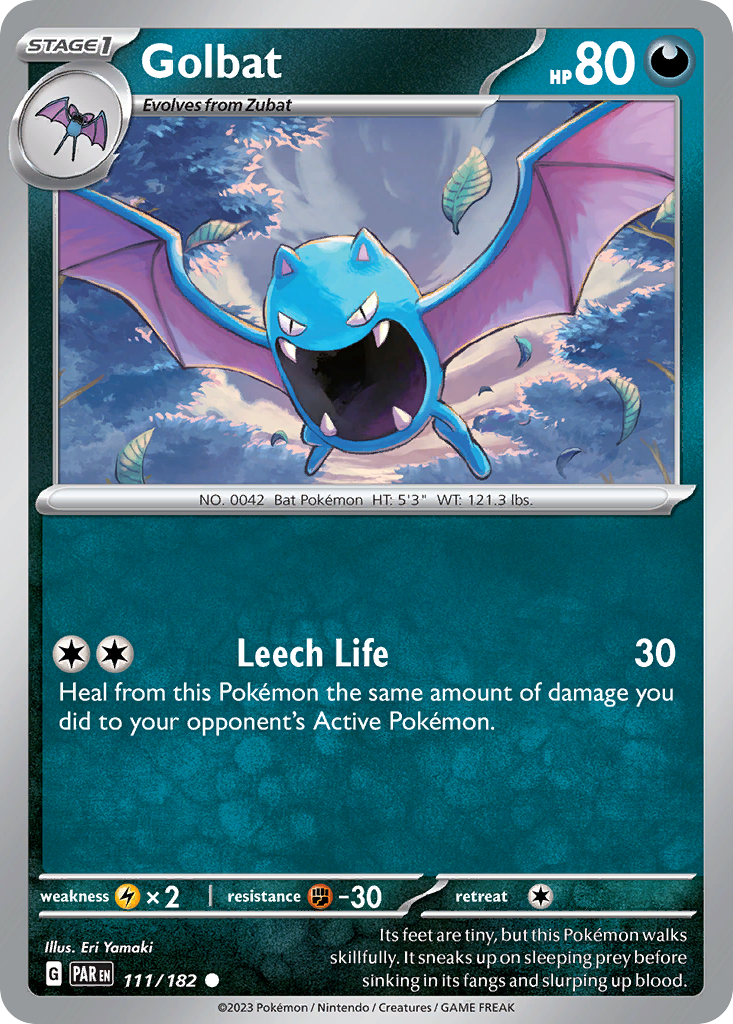 Golbat — illustrated card