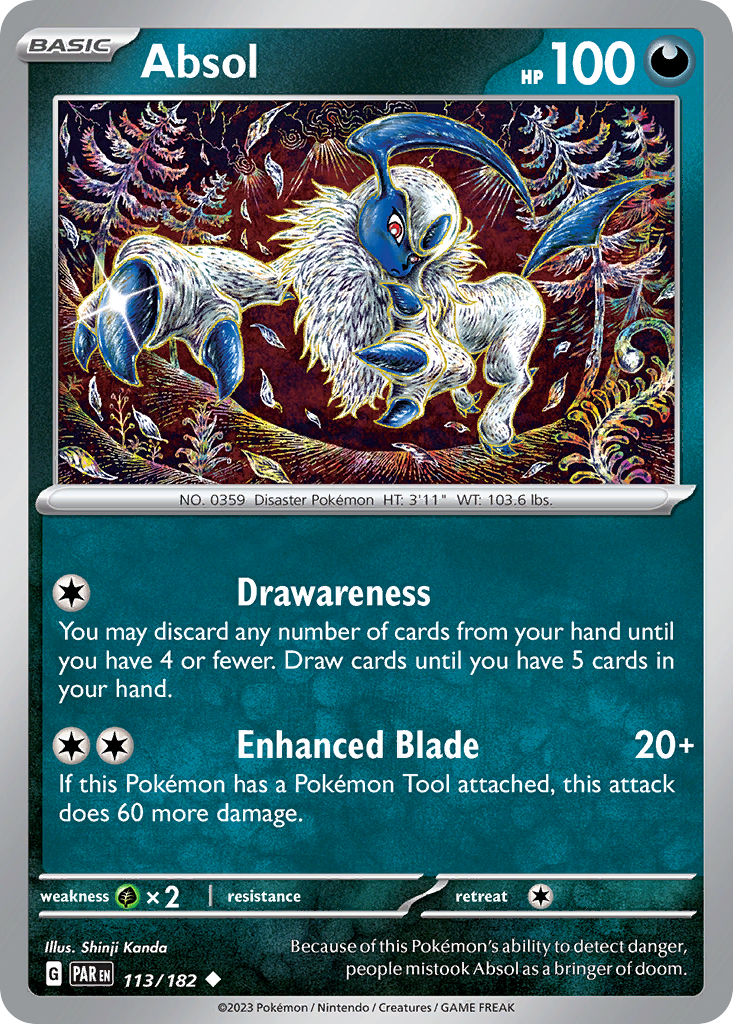 Absol — illustrated card