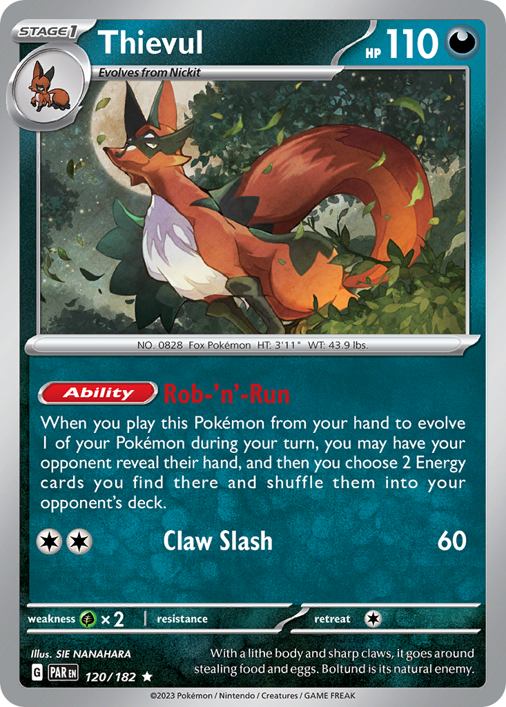 Thievul — illustrated card
