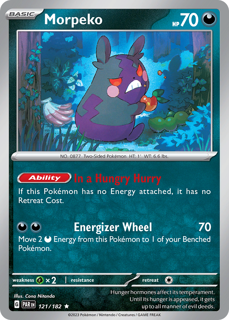 Morpeko — illustrated card
