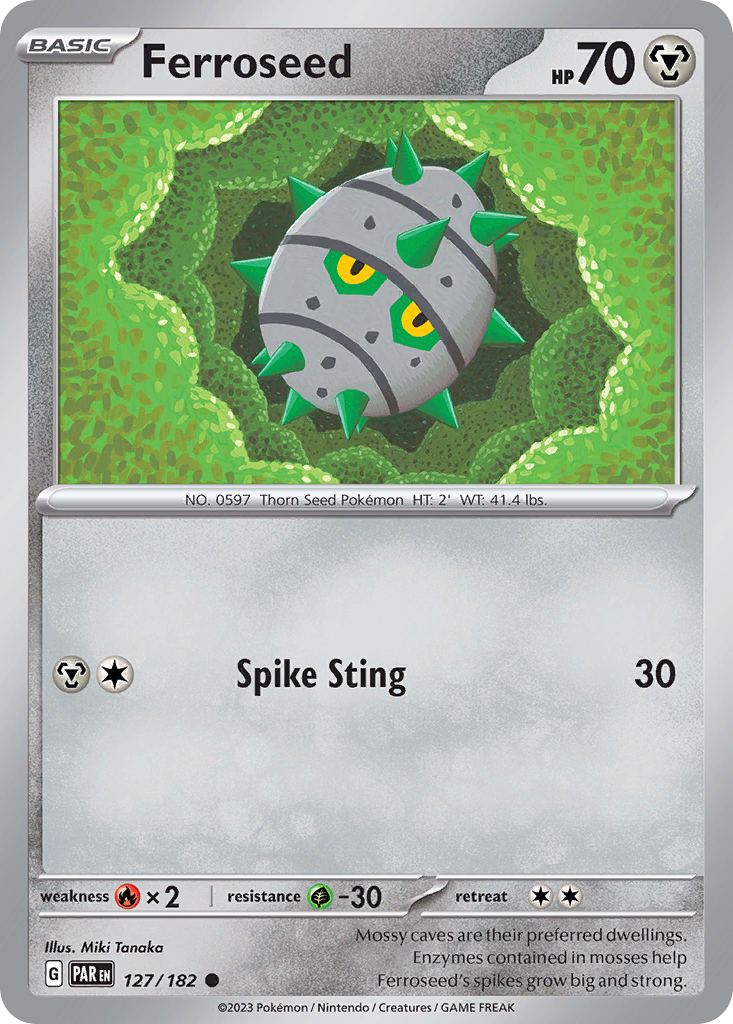 Ferroseed — illustrated card