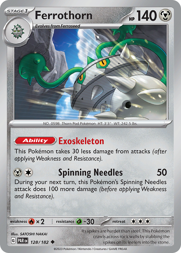 Ferrothorn — illustrated card