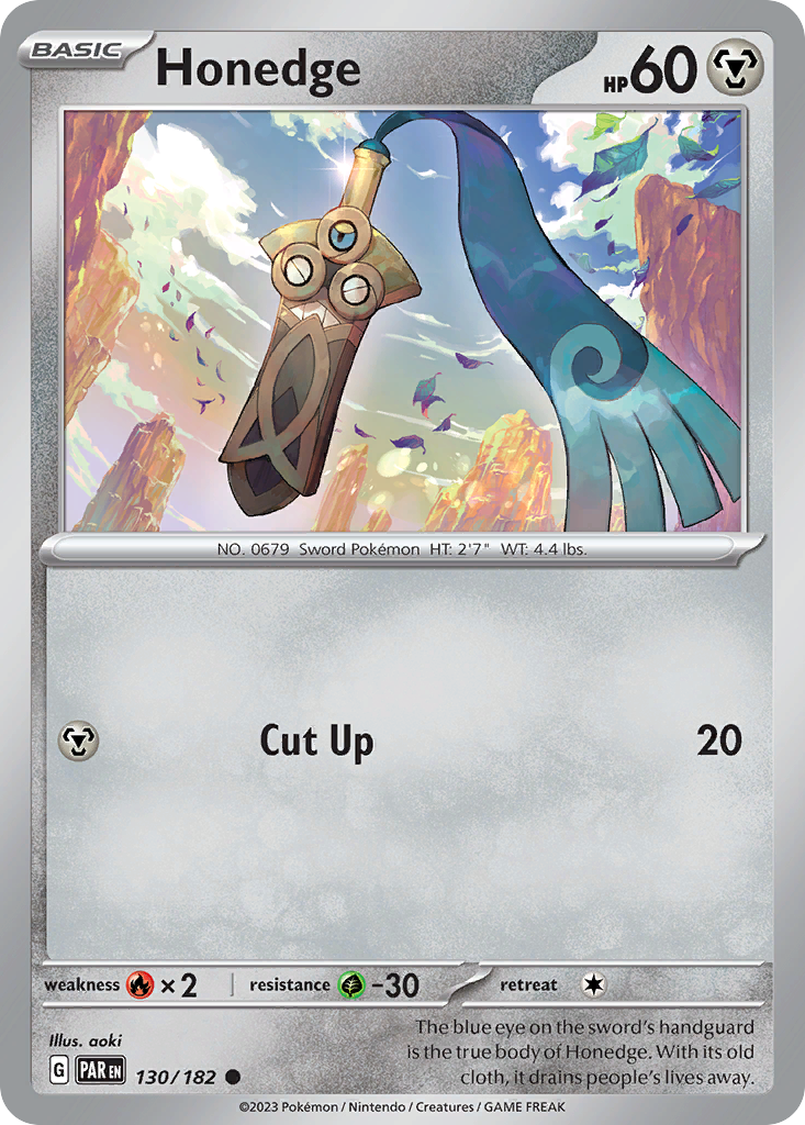 Honedge — illustrated card