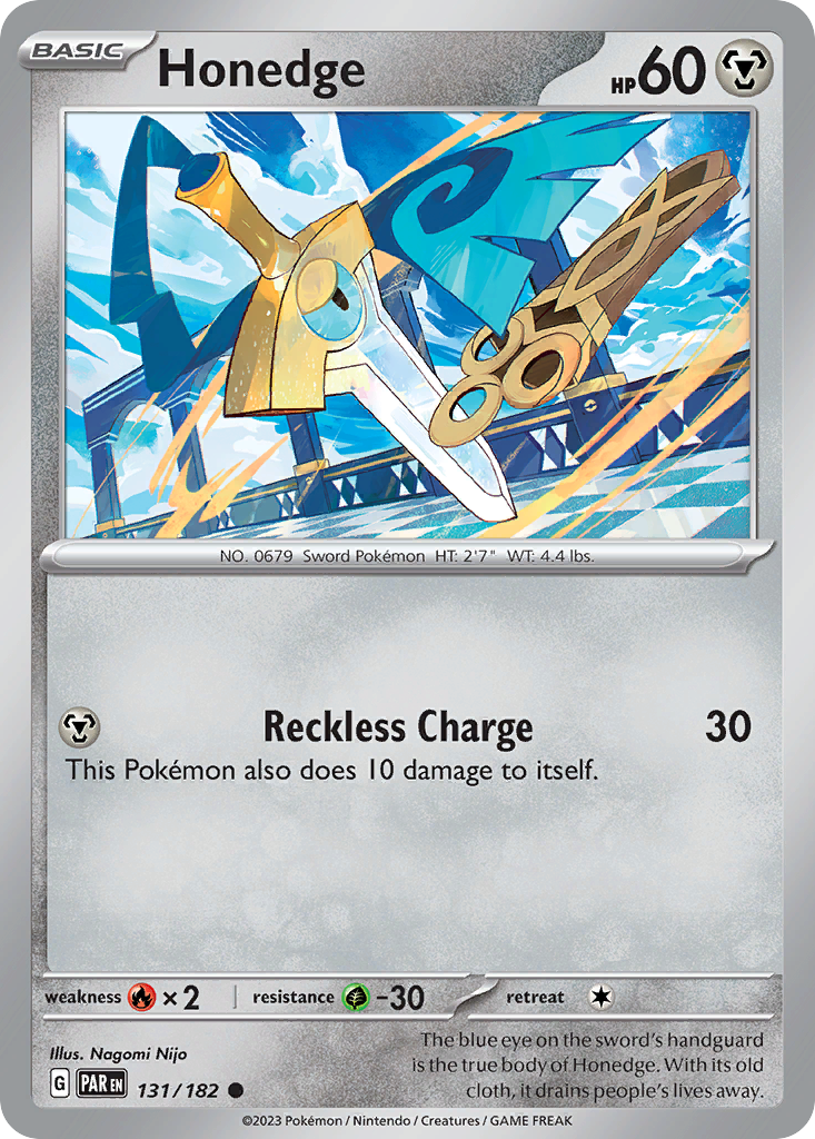 Honedge — illustrated card