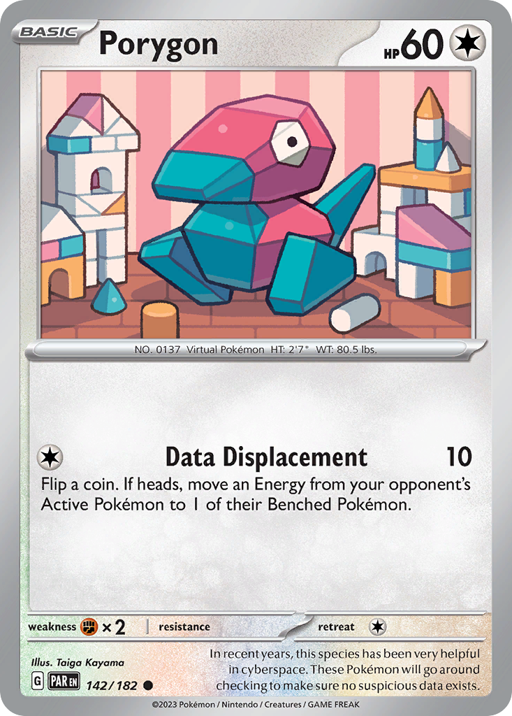 Porygon — illustrated card