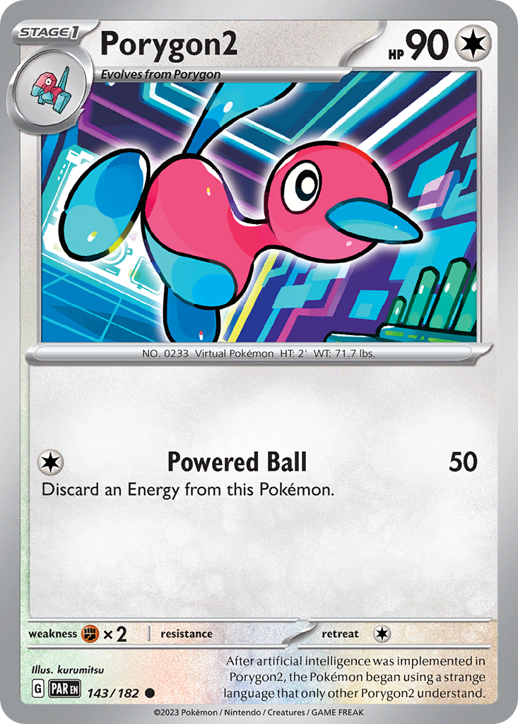 Porygon2 — illustrated card