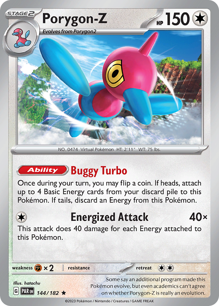 Porygon-Z — illustrated card