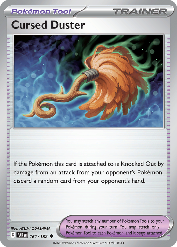 Cursed Duster — illustrated card