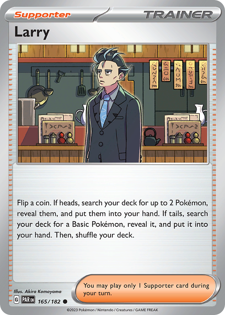 Larry — illustrated card
