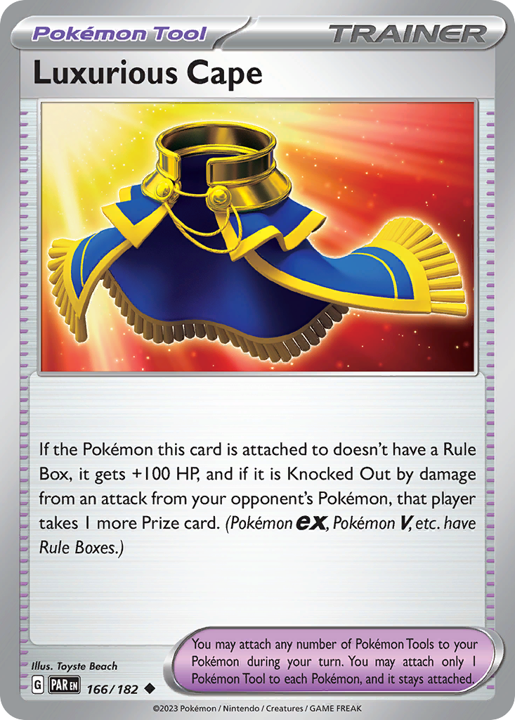 Luxurious Cape — illustrated card