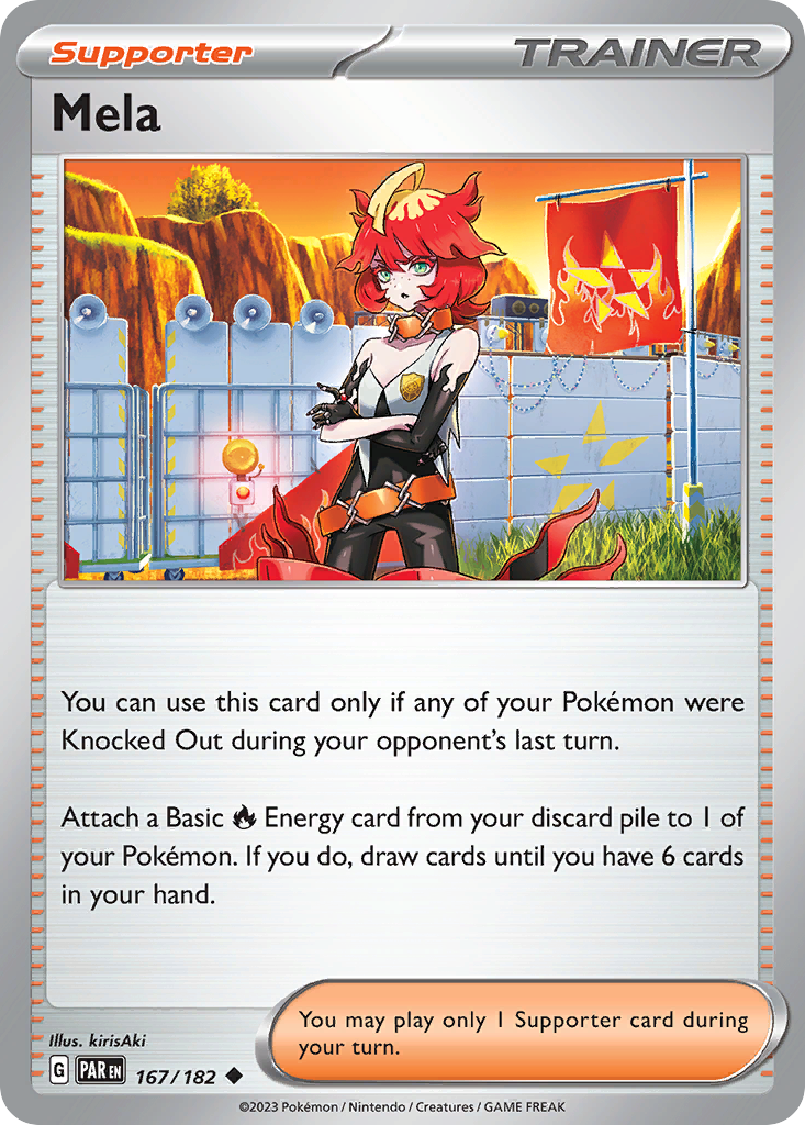 Mela — illustrated card