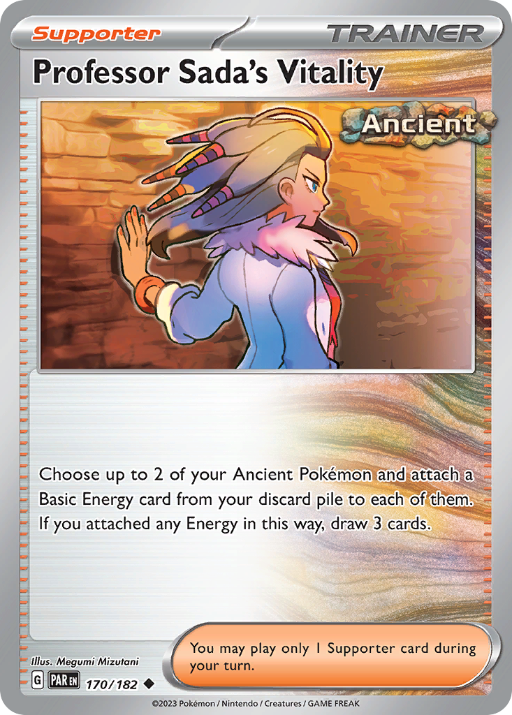 Professor Sada's Vitality — illustrated card