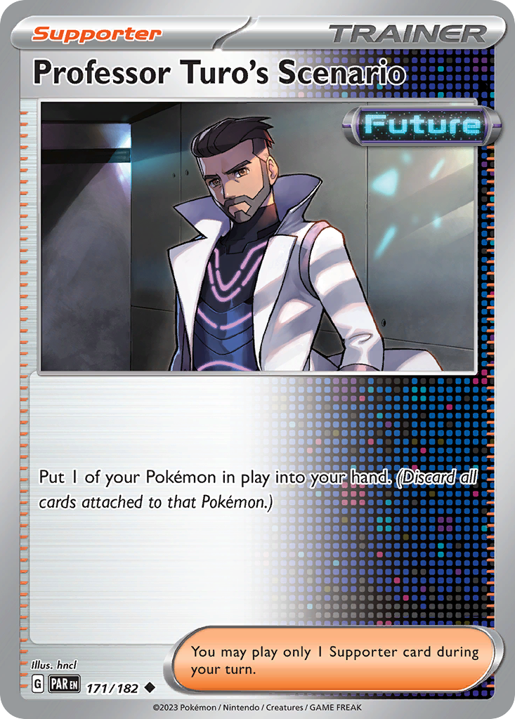 Professor Turo's Scenario — illustrated card