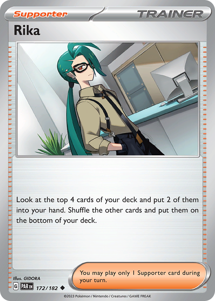 Rika — illustrated card