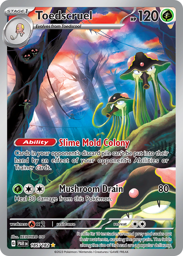 Toedscruel — illustrated card