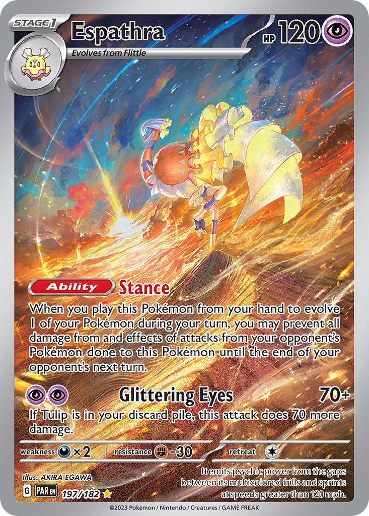 Espathra — illustrated card