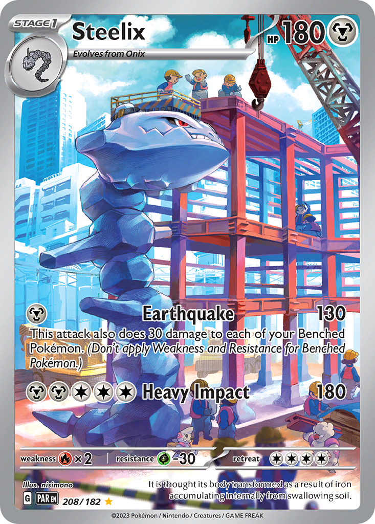 Steelix — illustrated card