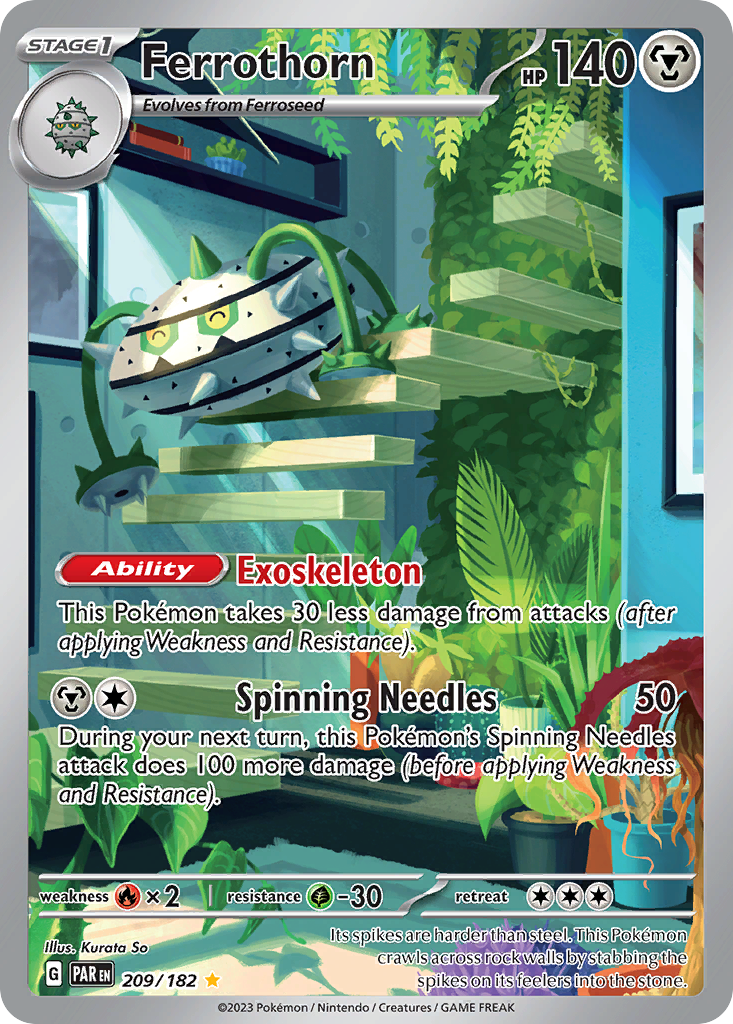 Ferrothorn — illustrated card