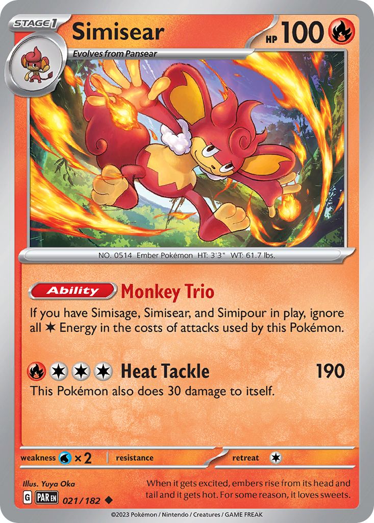 Simisear — illustrated card