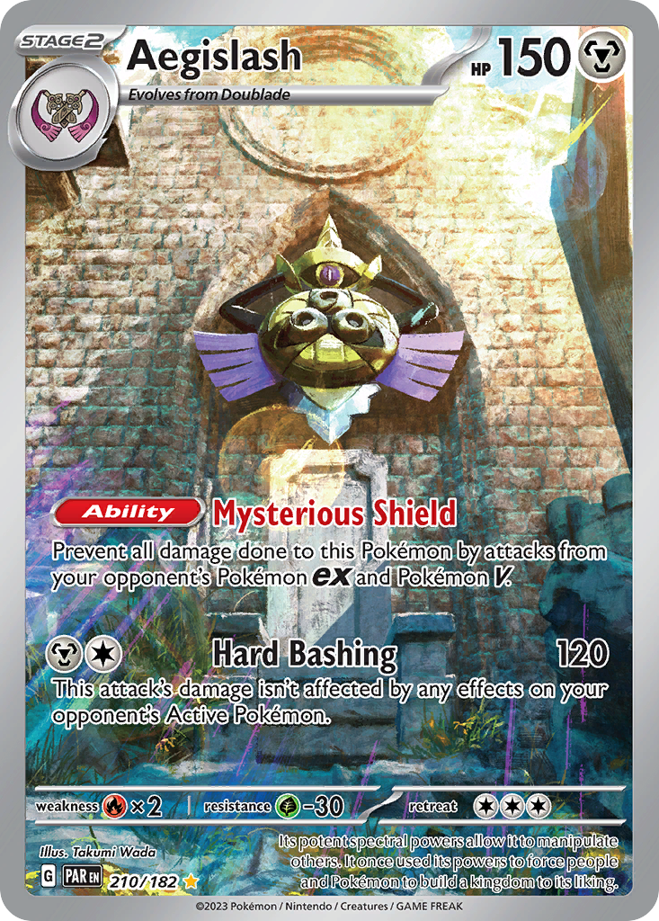 Aegislash — illustrated card