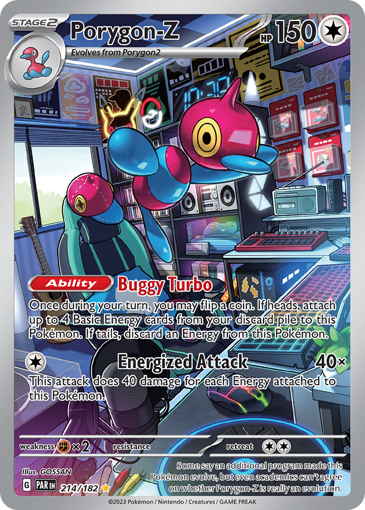 Porygon-Z — illustrated card