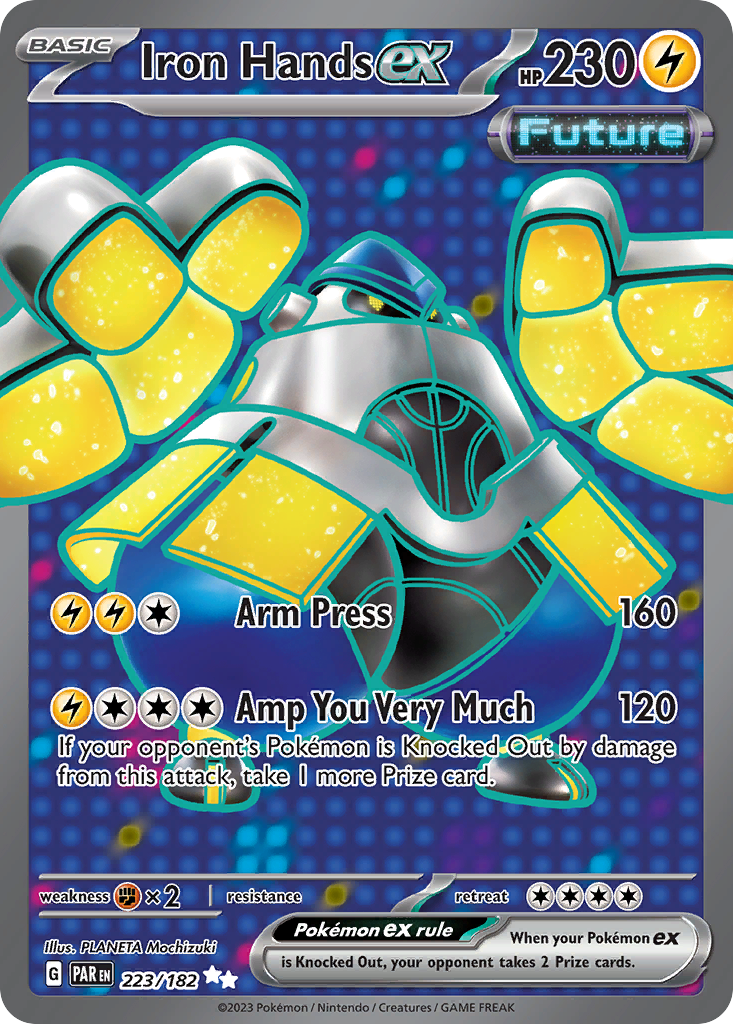 Iron Hands ex — illustrated card