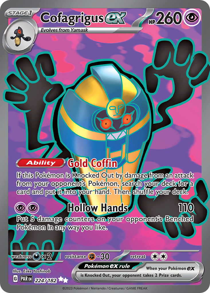 Cofagrigus ex — illustrated card