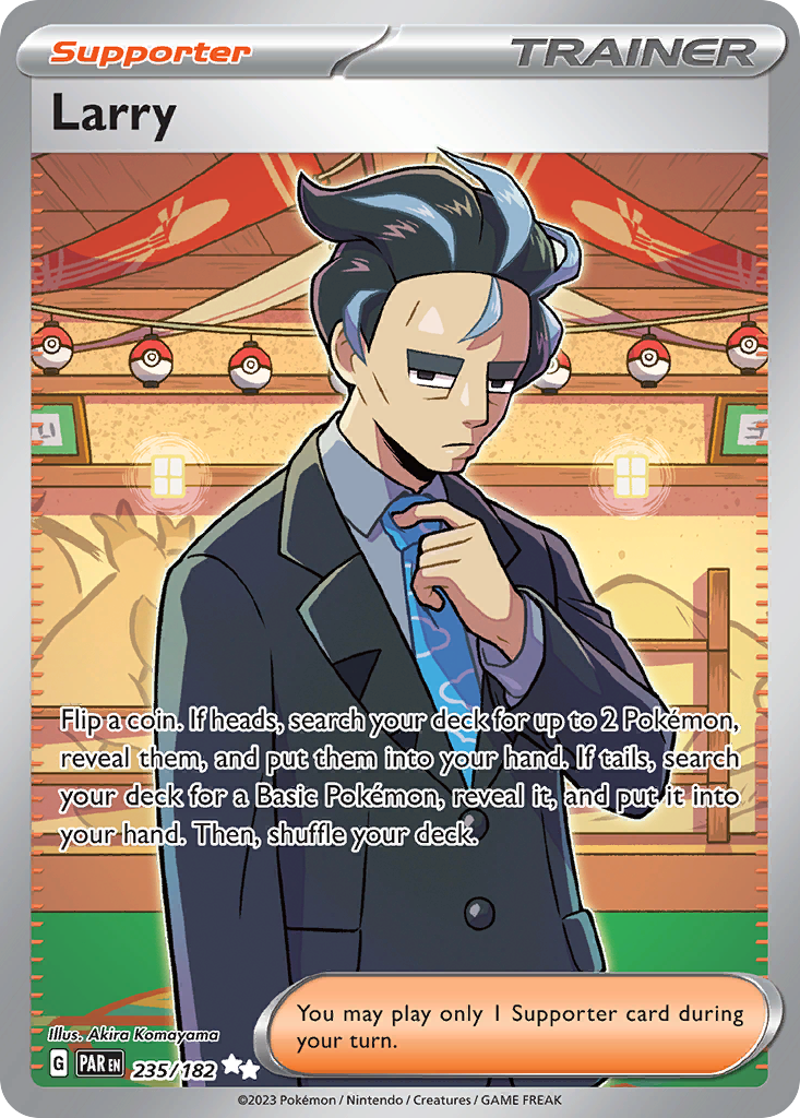 Larry — illustrated card