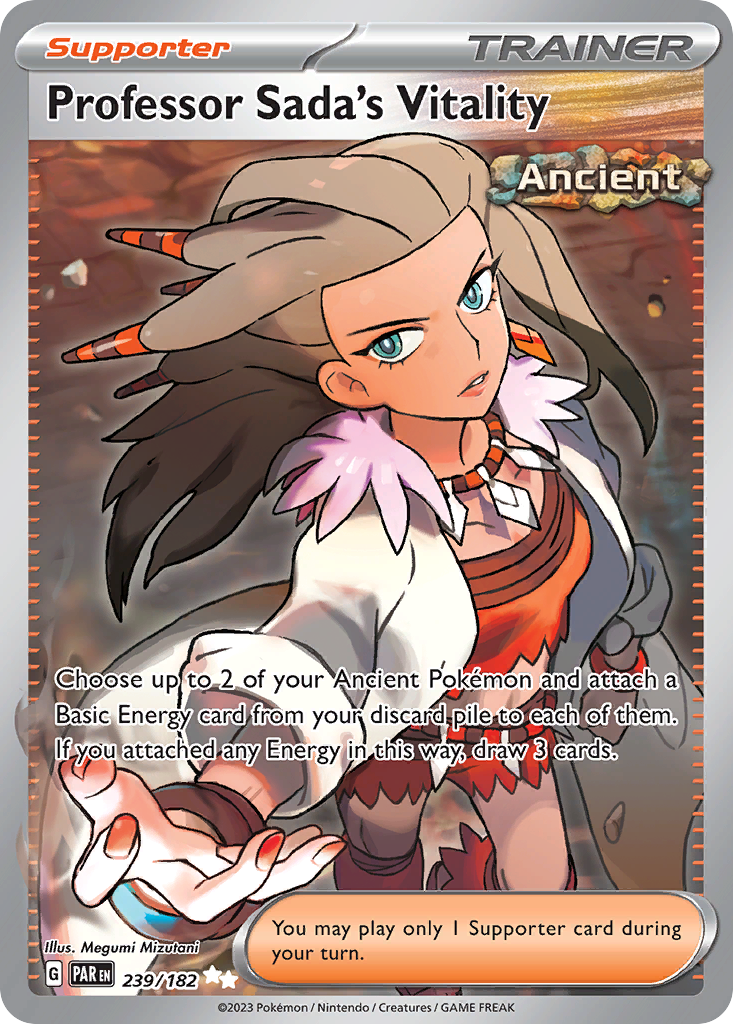 Professor Sada's Vitality — illustrated card