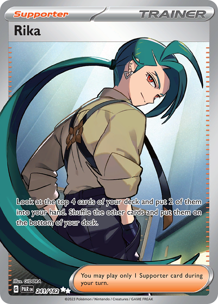 Rika — illustrated card