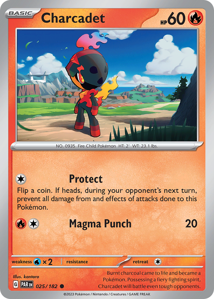 Charcadet — illustrated card