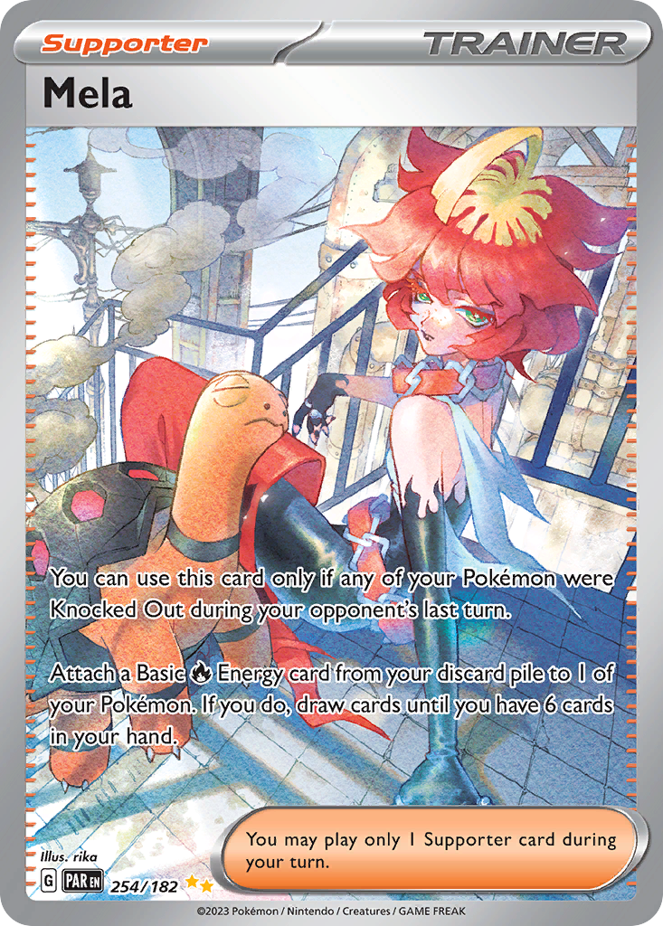 Mela — illustrated card