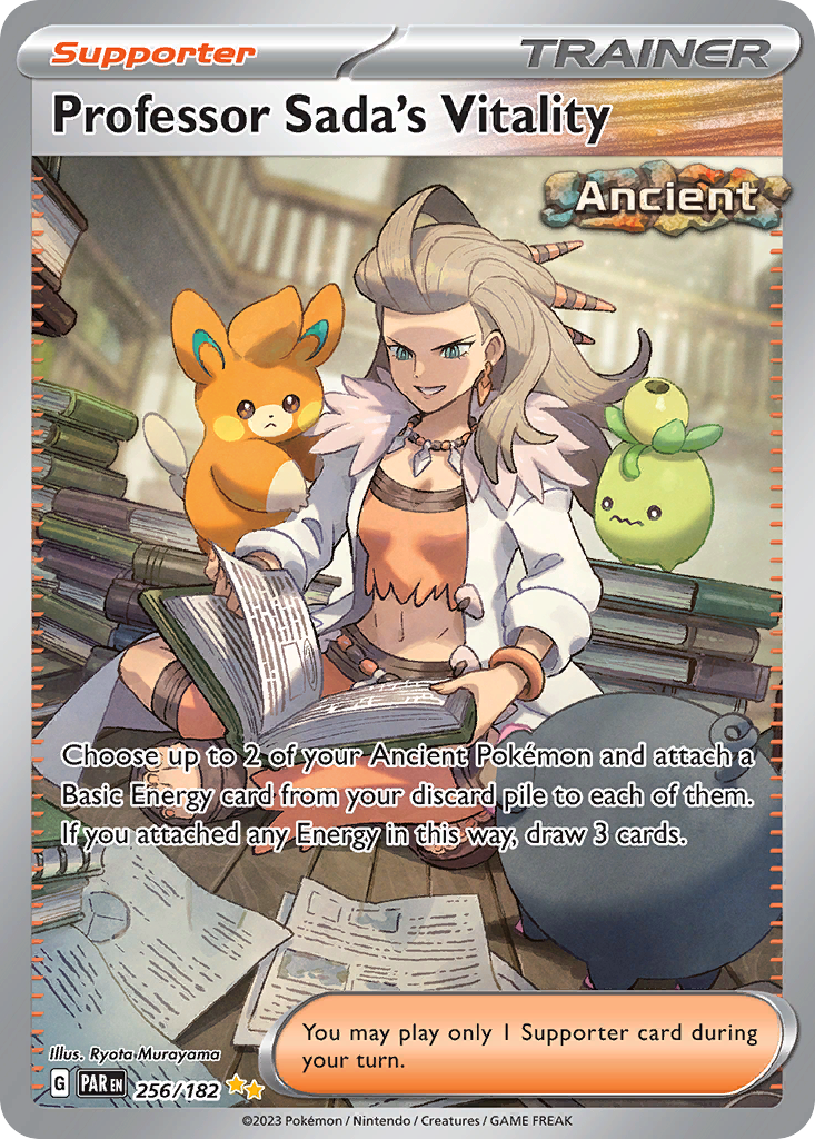 Professor Sada's Vitality — illustrated card