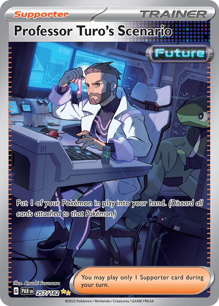 Professor Turo's Scenario — illustrated card