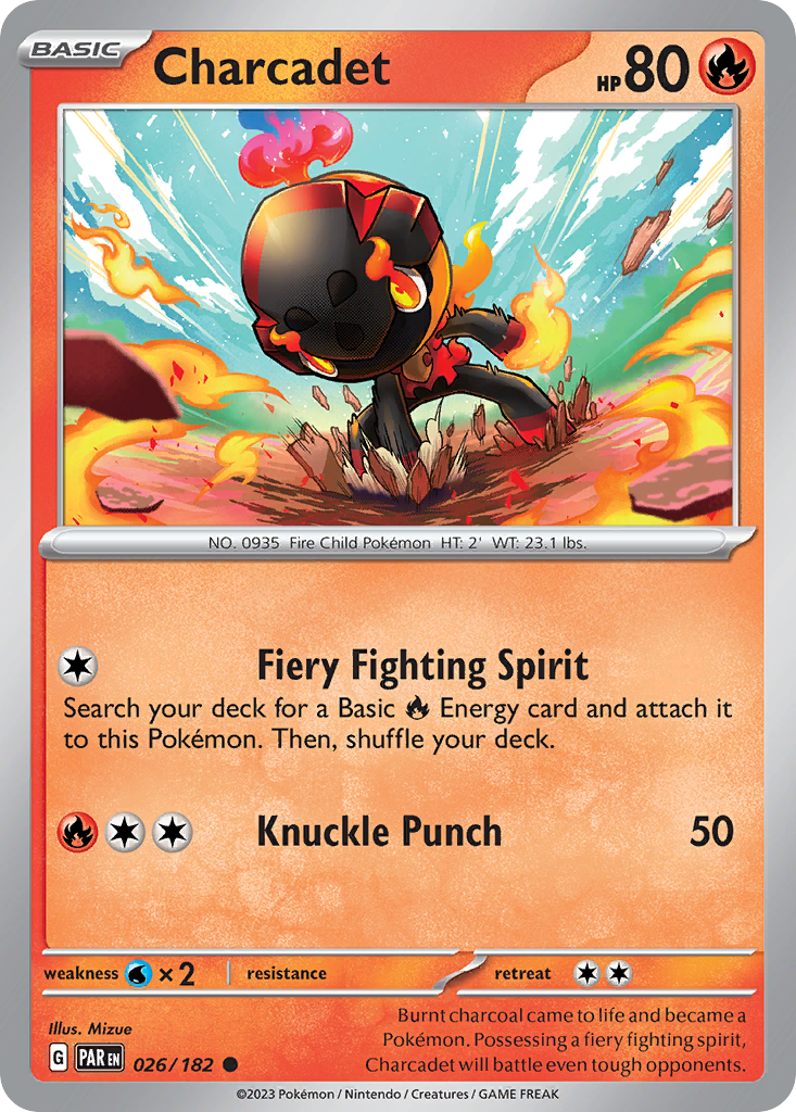Charcadet — illustrated card