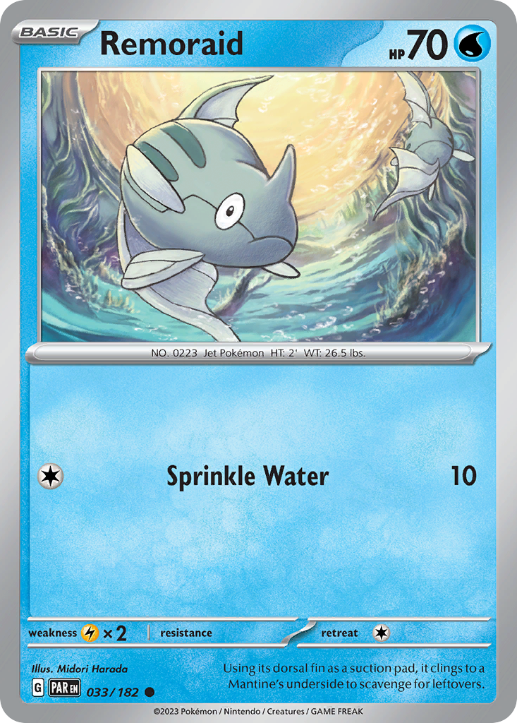 Remoraid — illustrated card