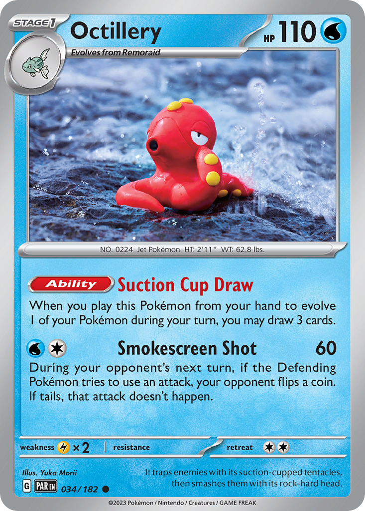 Octillery — illustrated card