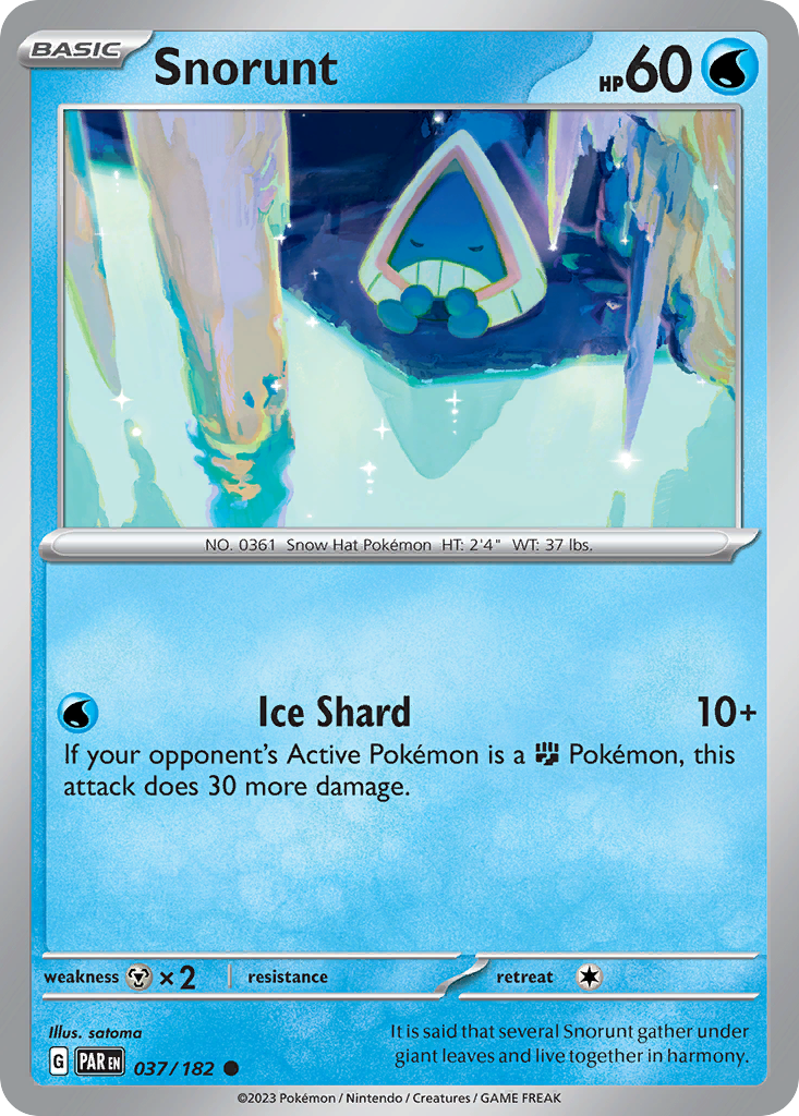 Snorunt — illustrated card