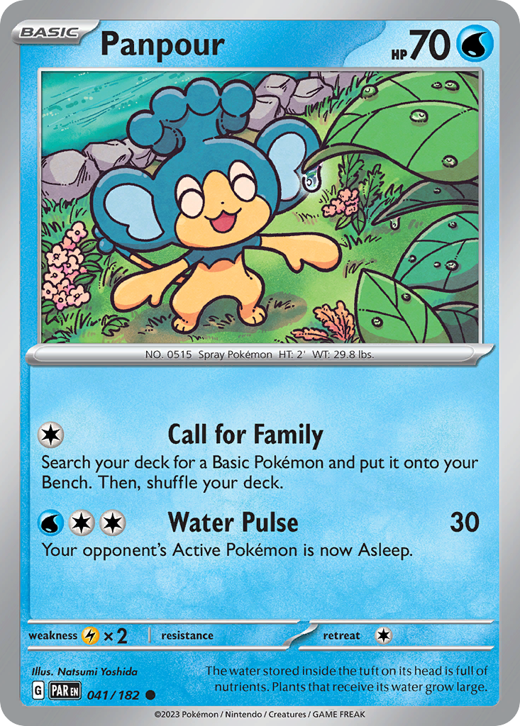 Panpour — illustrated card