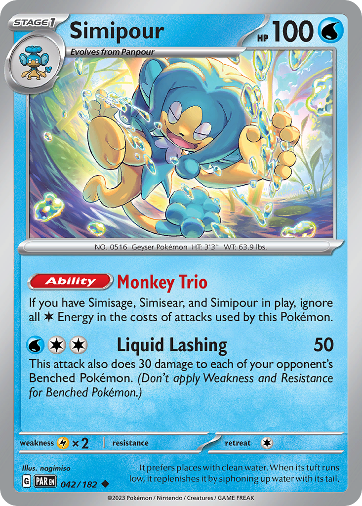Simipour — illustrated card
