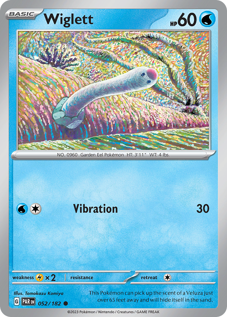 Wiglett — illustrated card