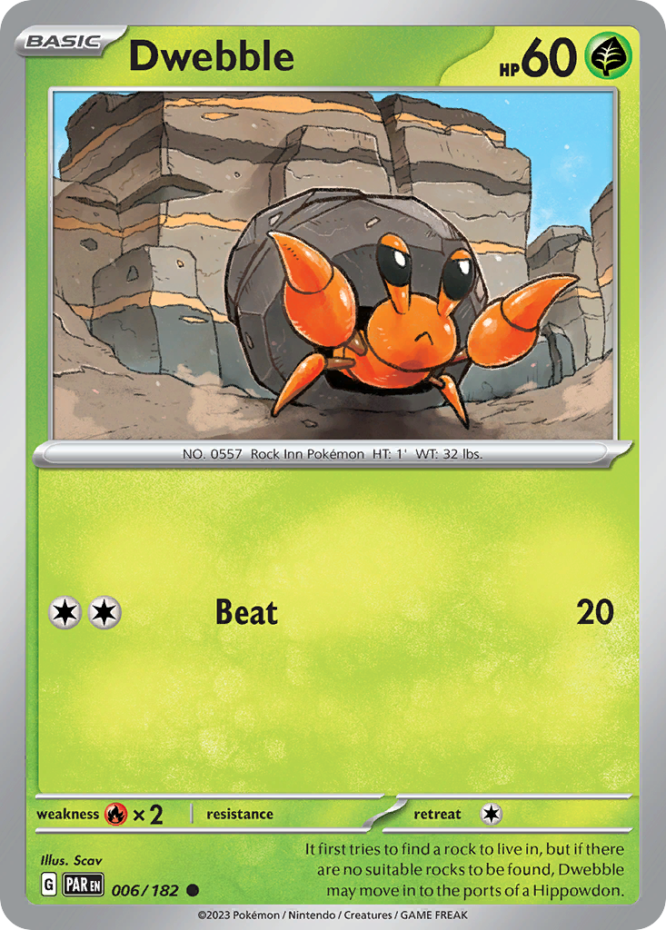 Dwebble — illustrated card